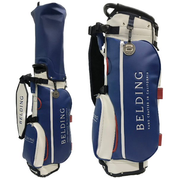 楽天市場】BELDING キャディバッグ メンズ 白 hbcb850154【 あす楽