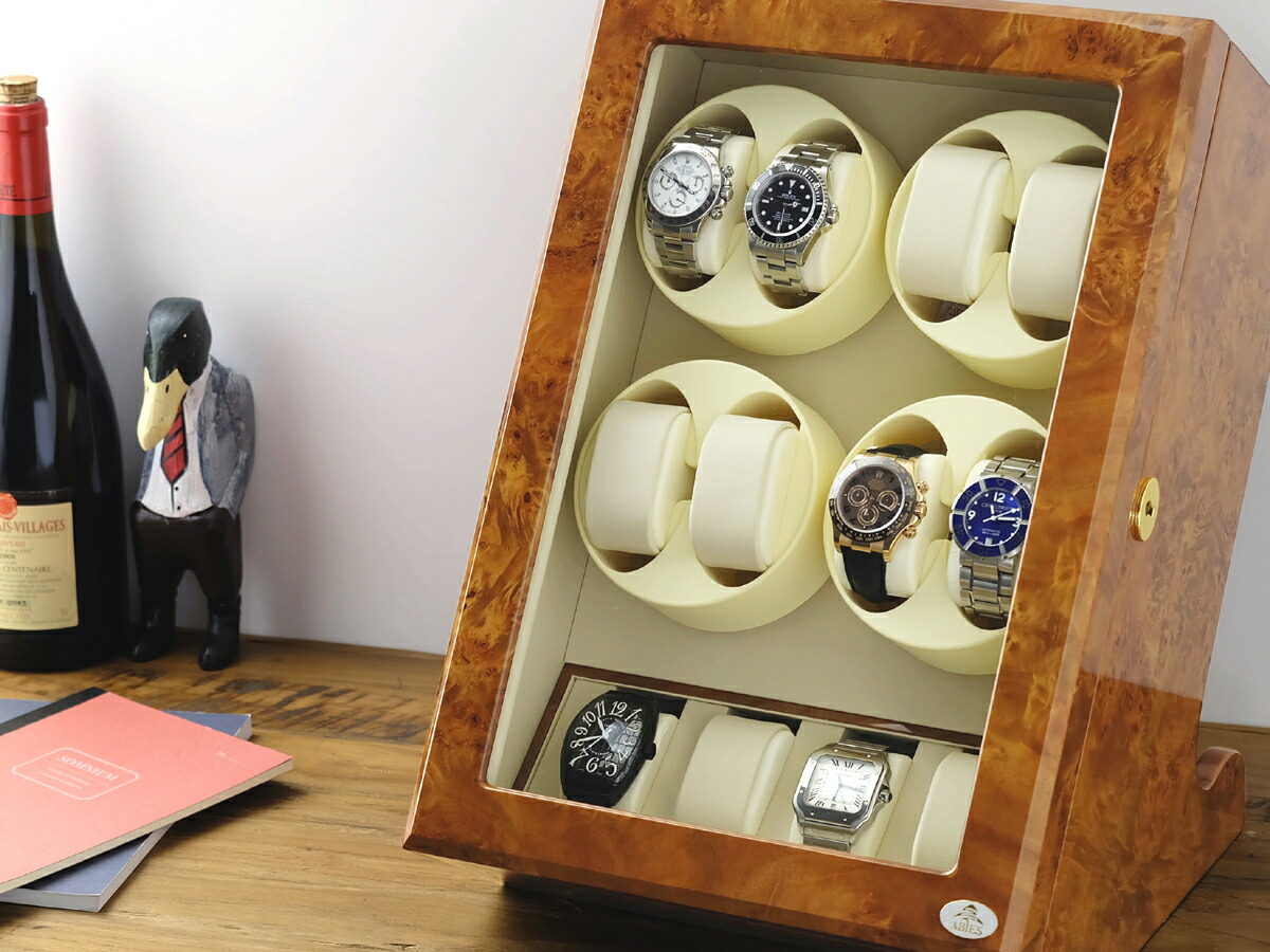 楽天市場】Abies ワインディングマシーン 8本巻 縦型 ライトブラウン