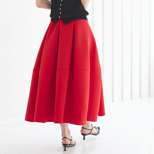 楽天市場】レディース スカート ボトムス ロングスカート フレア