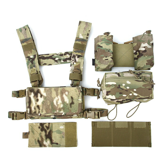 楽天市場】TMC Modular Chest Rig [モジュラー チェストリグ] セットA