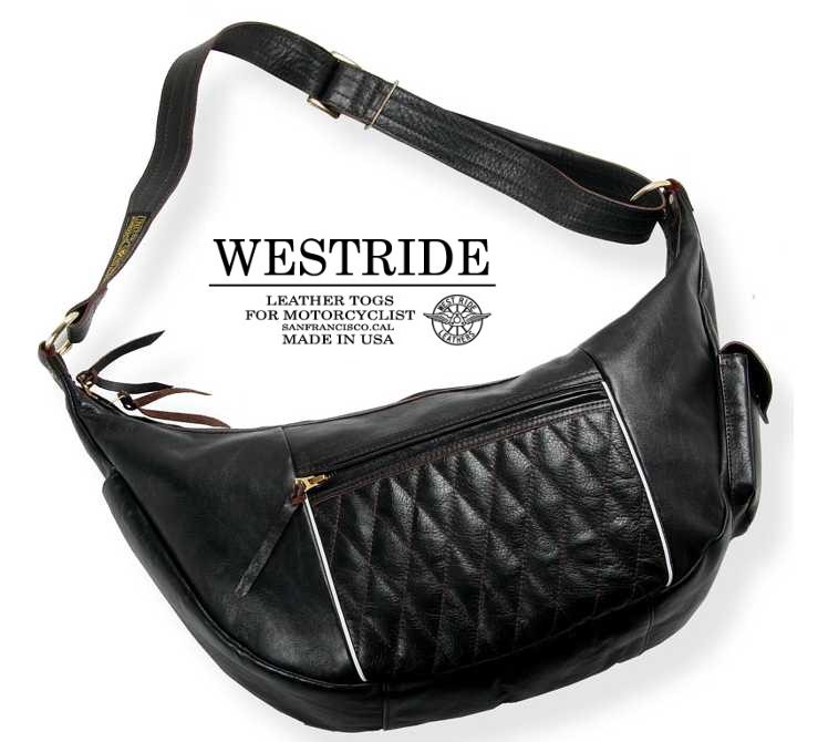 楽天市場】WESTRIDE(ウエストライド)RIDING SHOULDER BAG ブラック