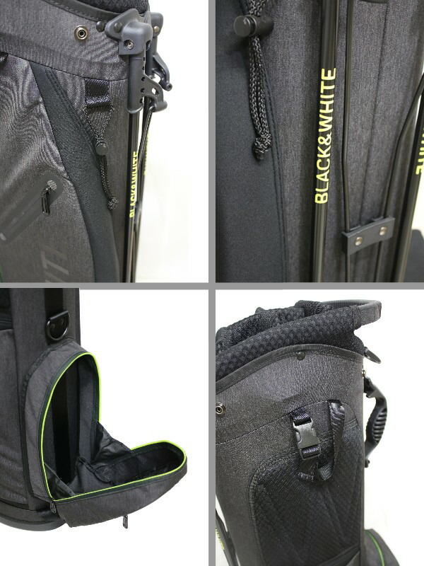 楽天市場】【セール】ブラック＆ホワイト /Black&White キャディバッグ