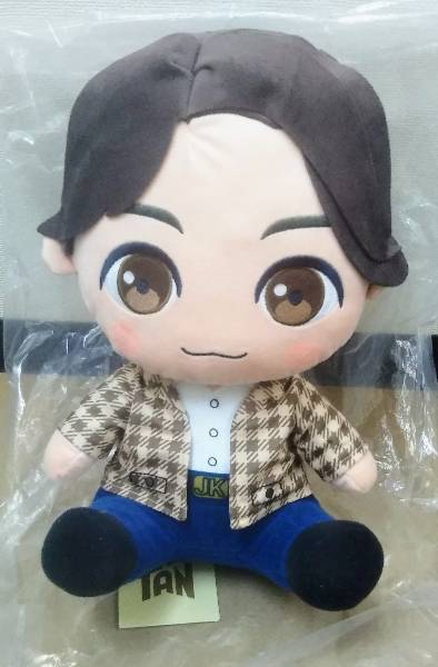 楽天市場】【TinyTAN】メガジャンボおすわりぬいぐるみ 【JungKook