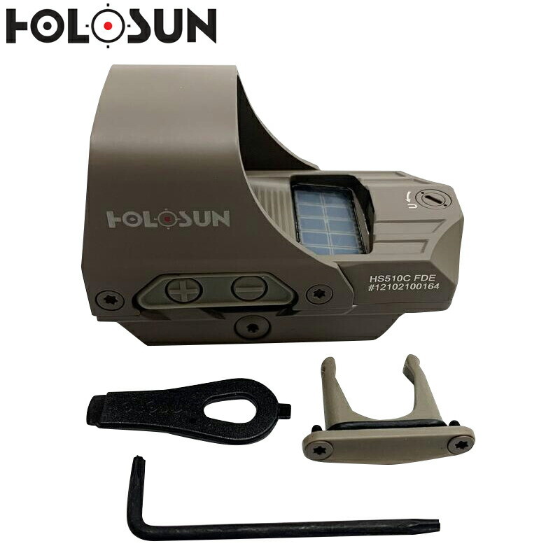 楽天市場】【10%OFF！】HOLOSUN / ホロサン ドットサイト HS510C-FDE