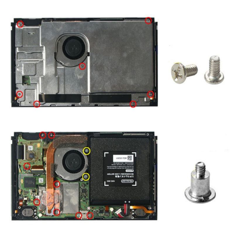 楽天市場】Switch本体用 ネジセット 修理パーツ : オーディオファンテック