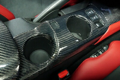 楽天市場】RZ34 フェアレディZ カーボン カップホルダーパネル 綾織