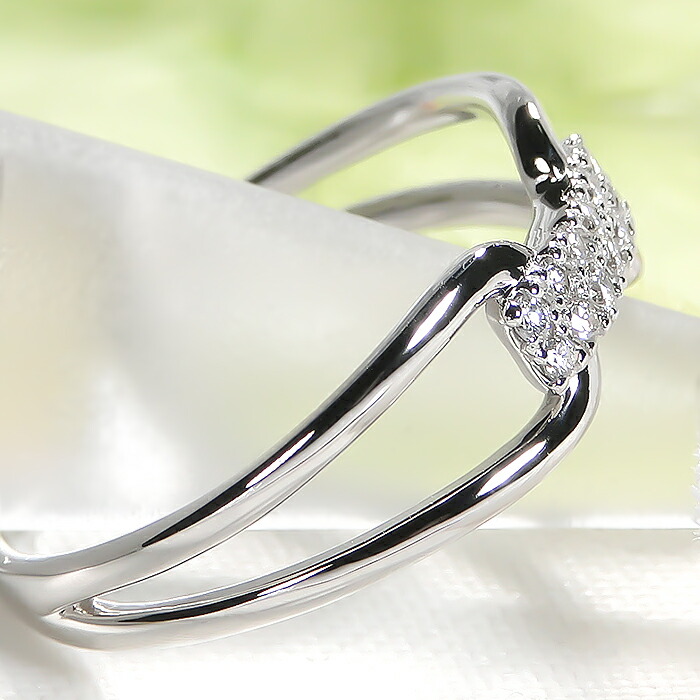 楽天市場】Pt900【0.10ct】ダイヤモンド リング送料無料 代引手数料