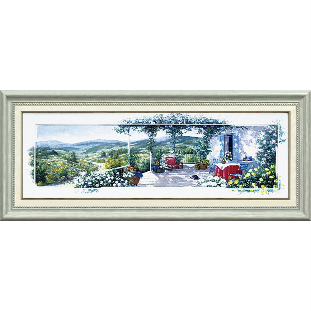 楽天市場】絵画 ピーター モッツ「パノラマ テラス2（Mサイズ