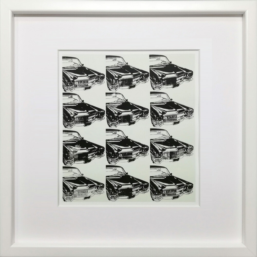 楽天市場】絵画 アンディ・ウォーホル Twelve Cars,1962 壁に飾る