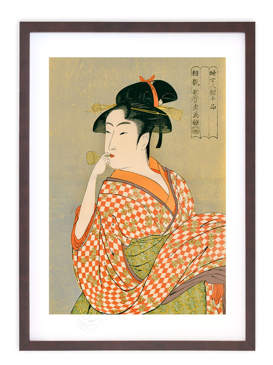 楽天市場】【スーパーSALE半額】版画 絵画 名画 日本画 婦女人相十品