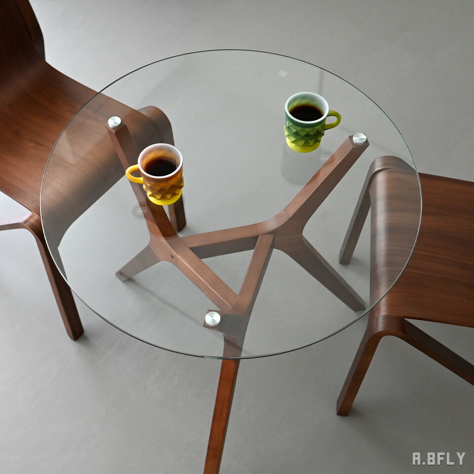 楽天市場】カフェテーブル 円形 70cm 2人用 おしゃれ 北欧 ガラス