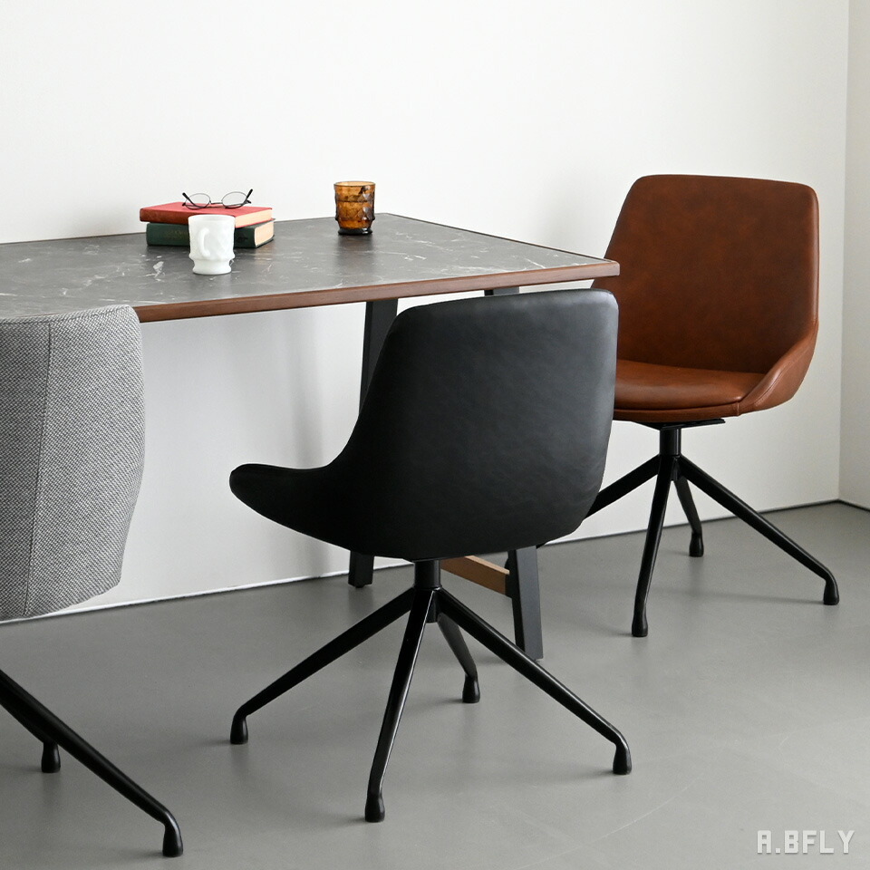 楽天市場】ダイニングチェア 食卓イス 椅子 回転式 回転チェア