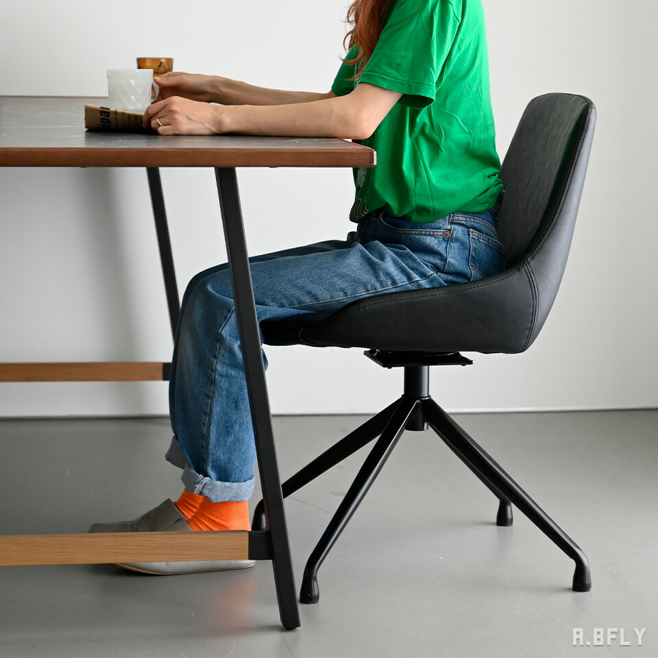 楽天市場】ダイニングチェア 食卓イス 椅子 回転式 回転チェア