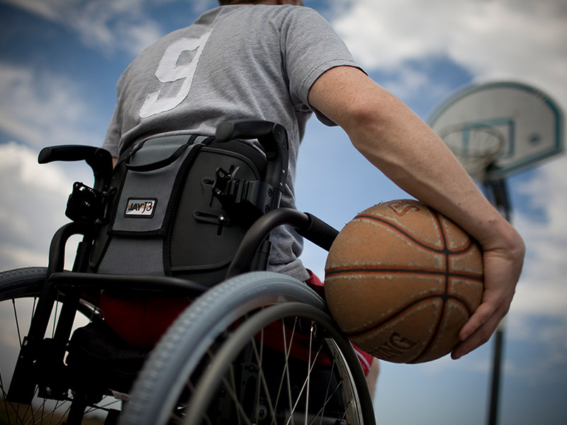 楽天市場】JAY J3 車いす用バック 標準（高さ45.7cm）【ジェイ3