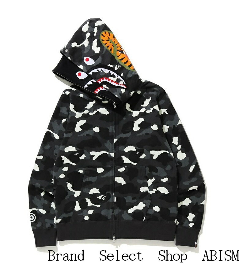 楽天市場】A BATHING APE(エイプ)CITY CAMO SHARK WIDE FULL ZIP