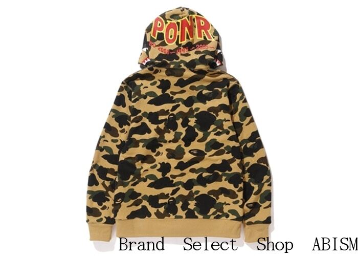 楽天市場】A BATHING APE(エイプ)REVERSIBLE SHARK FULL ZIP HOODIE