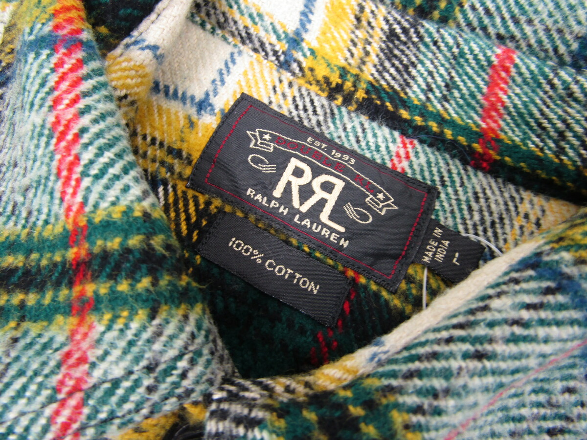 楽天市場】RRL ダブルアールエル ラルフローレン コットン チェック