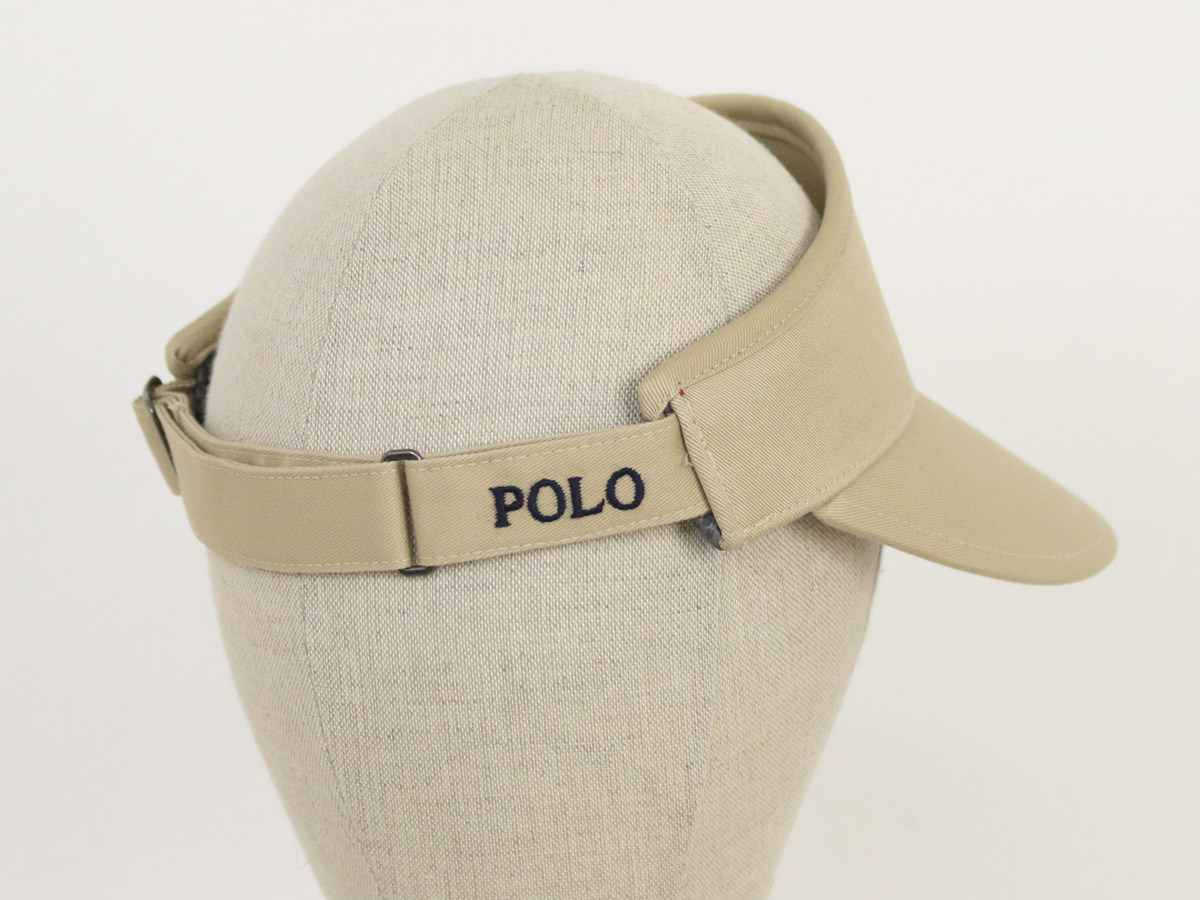 楽天市場】ポロ ラルフローレン ポニー刺繍 ワンポイント サンバイザー