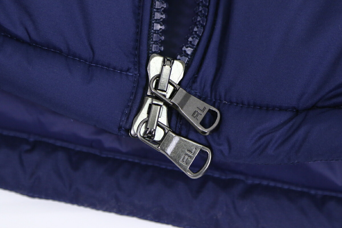 楽天市場】ポロ ラルフローレン メンズ ダブルジップ ダウンベスト