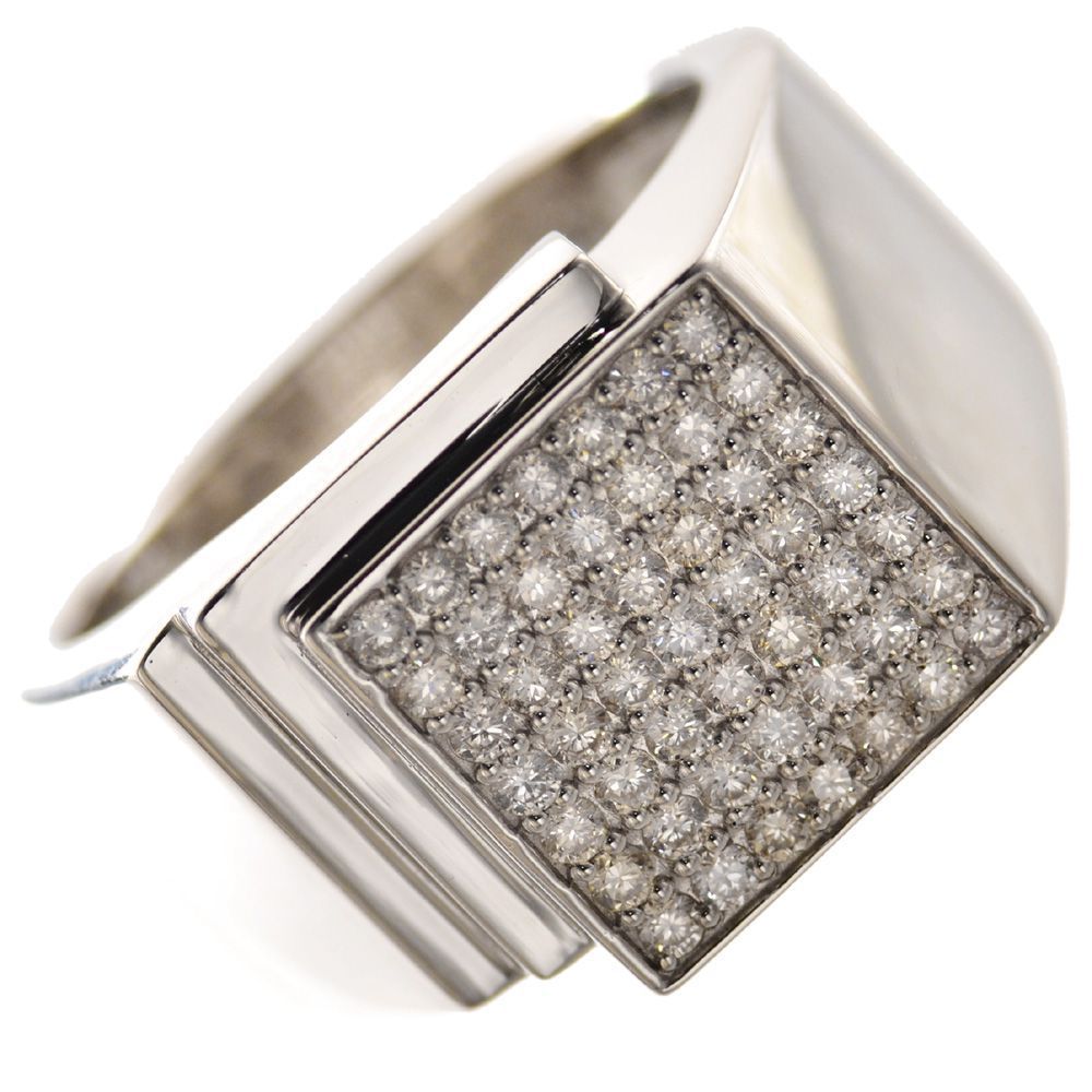 楽天市場】【ポイント10倍☆23:59まで!】プラチナ リング メンズ 印台