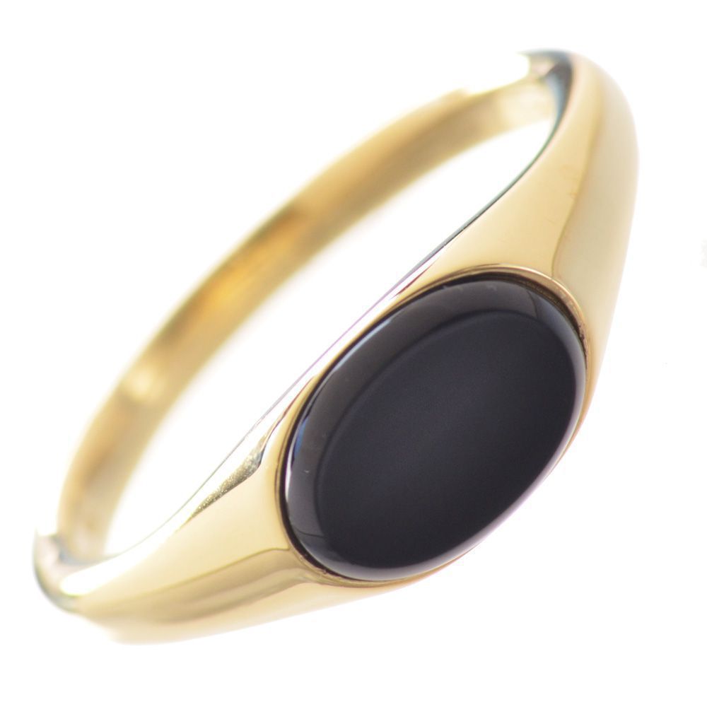 楽天市場】指輪 メンズリング 18金 K18 18K 印台 リング オニキス