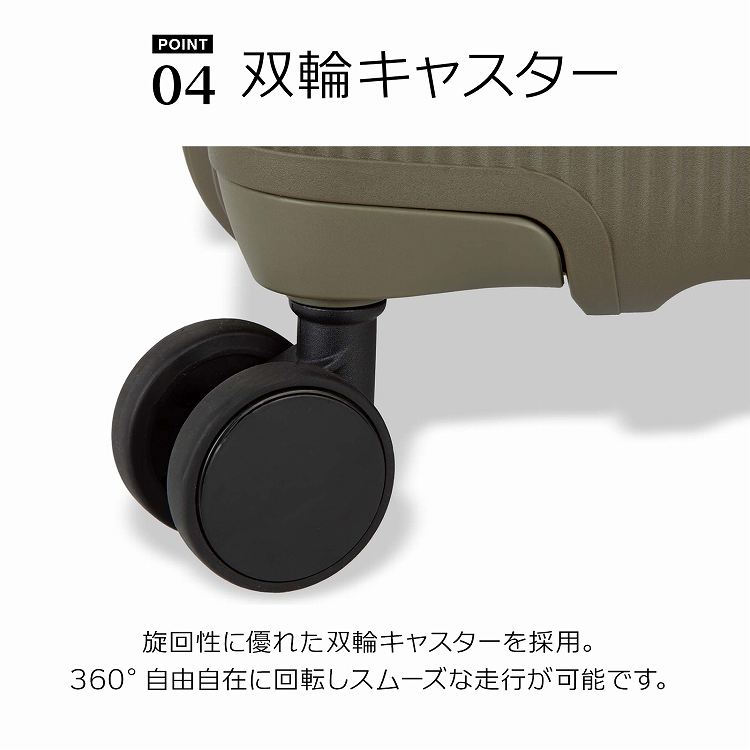 楽天市場】【エース公式】 RIMINI リミニ INJ417 スーツケース