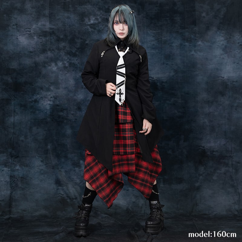 楽天市場】冥闇 クロスZIPネクタイ 原宿 原宿系 ファッション V系