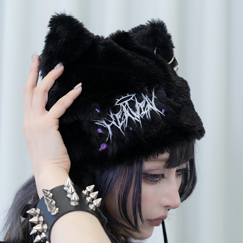 楽天市場】DEVIL PUNK ネコミミキャップ 帽子 ファー 原宿系 原宿