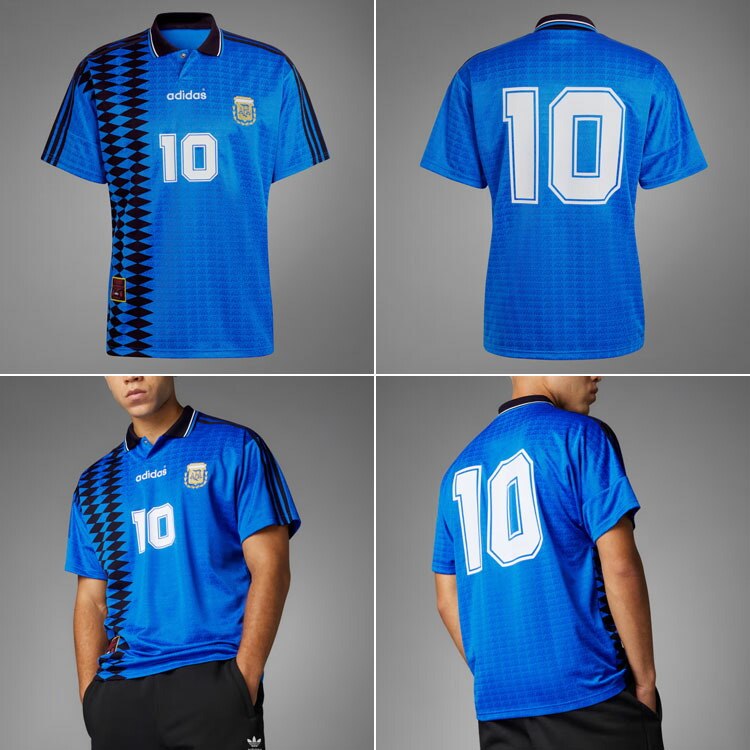 楽天市場】adidas originals アルゼンチン代表 1994 レプリカ