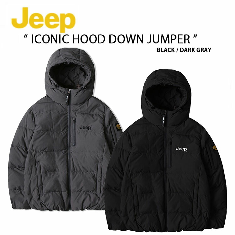 楽天市場】Jeep ジープ ダウンジャケット ICONIC HOOD DOWN JUMPER