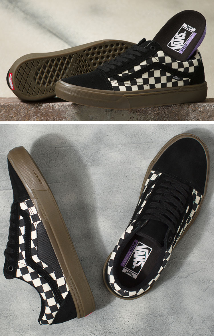 楽天市場】VANS バンズ スニーカー OLD SKOOL BMX CHECKERBOARD BLACK