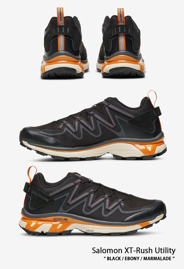 楽天市場】SALOMON サロモン スニーカー XT-Rush Utility BLACK EBONY