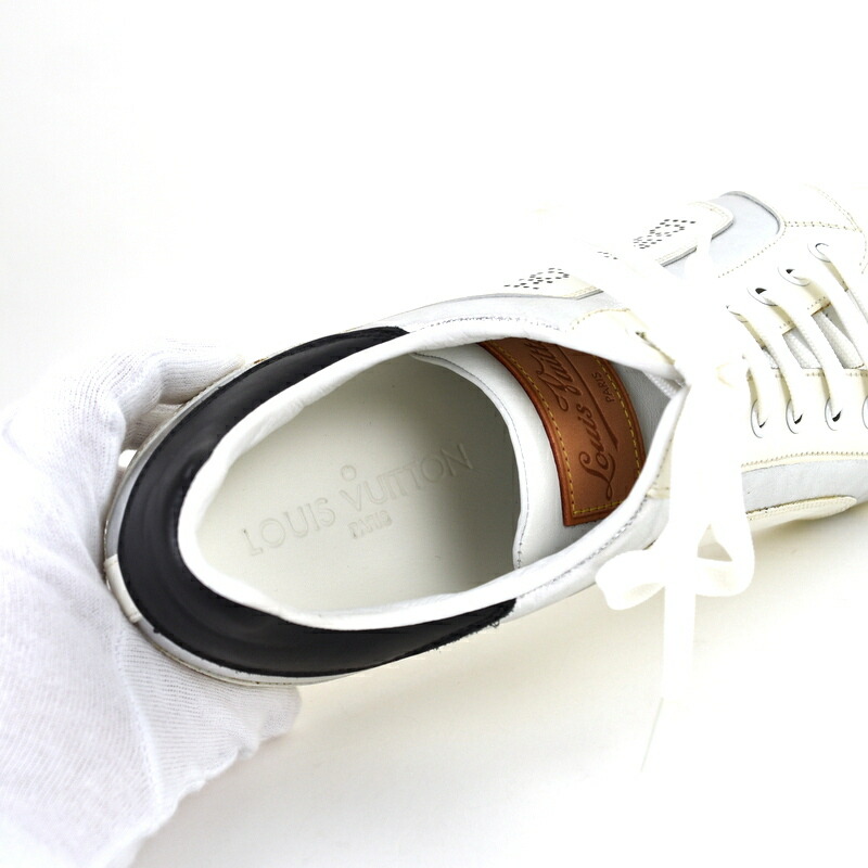 楽天市場】ルイヴィトン スニーカー サイズ7 26cm レザー 革 白