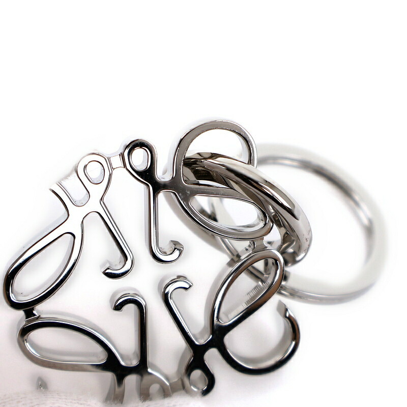 楽天市場】ロエベ アナグラム キーリング 111.25.203 キーホルダー