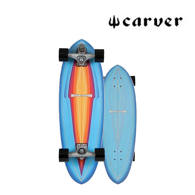 楽天市場】CARVER カーバー スケートボード SKATEBOARD BLUE HAZE C7