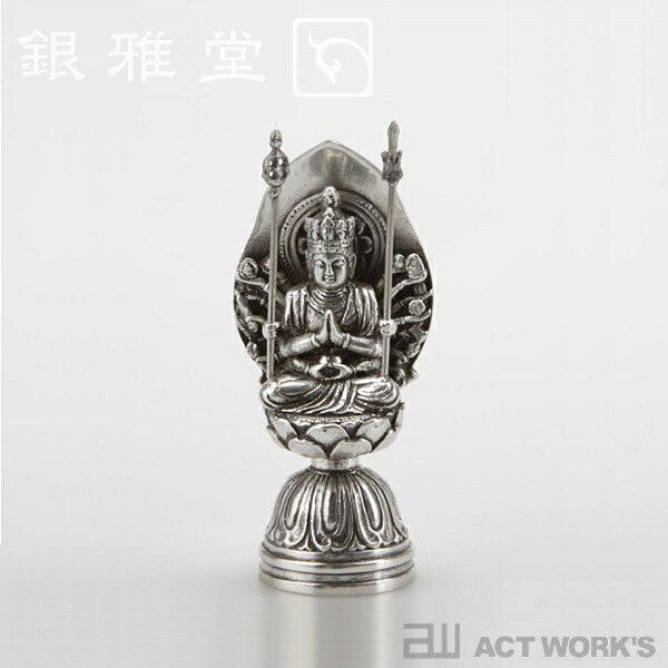 楽天市場】《全8種》銀雅堂 銀製 十二支のお守本尊 7cm 八体仏 【干支
