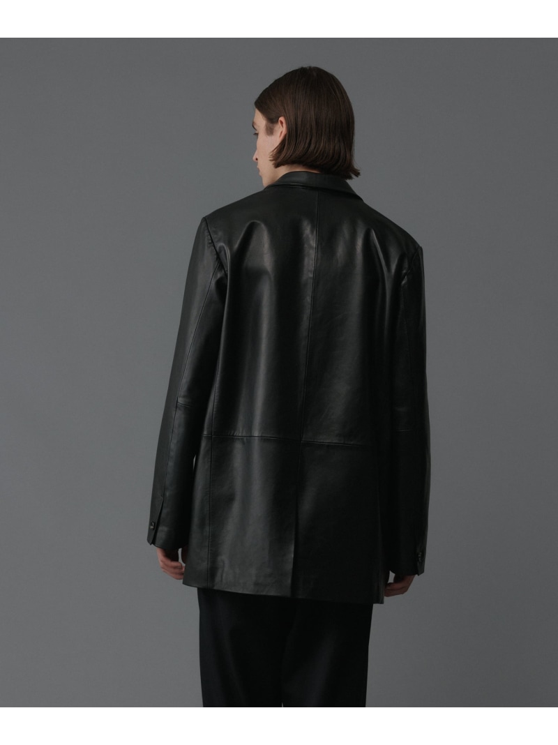 楽天市場】3ボタン シープレザー テーラードジャケット / UNISEX ADAM