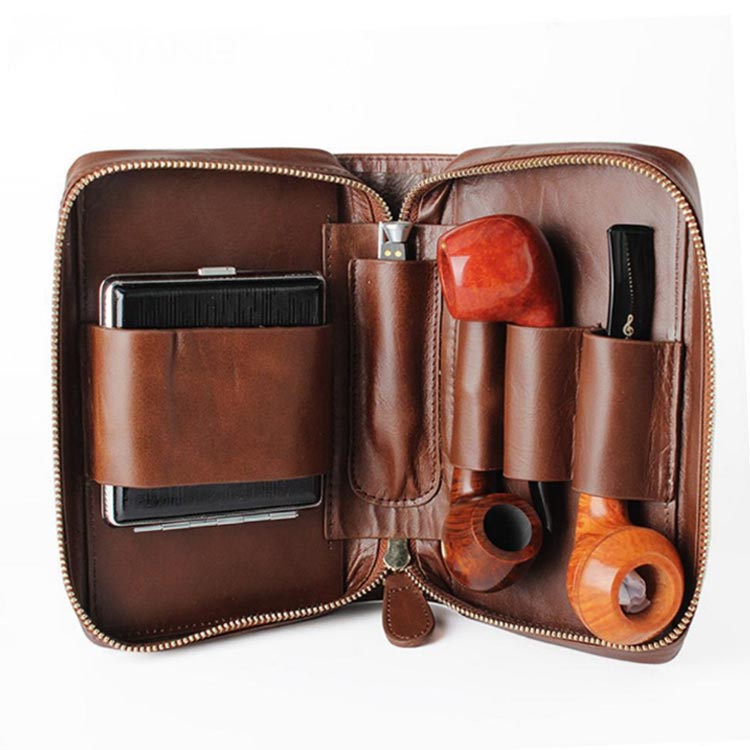 楽天市場】パイプポーチ シャグポーチ タバコ 本革 スモーキング