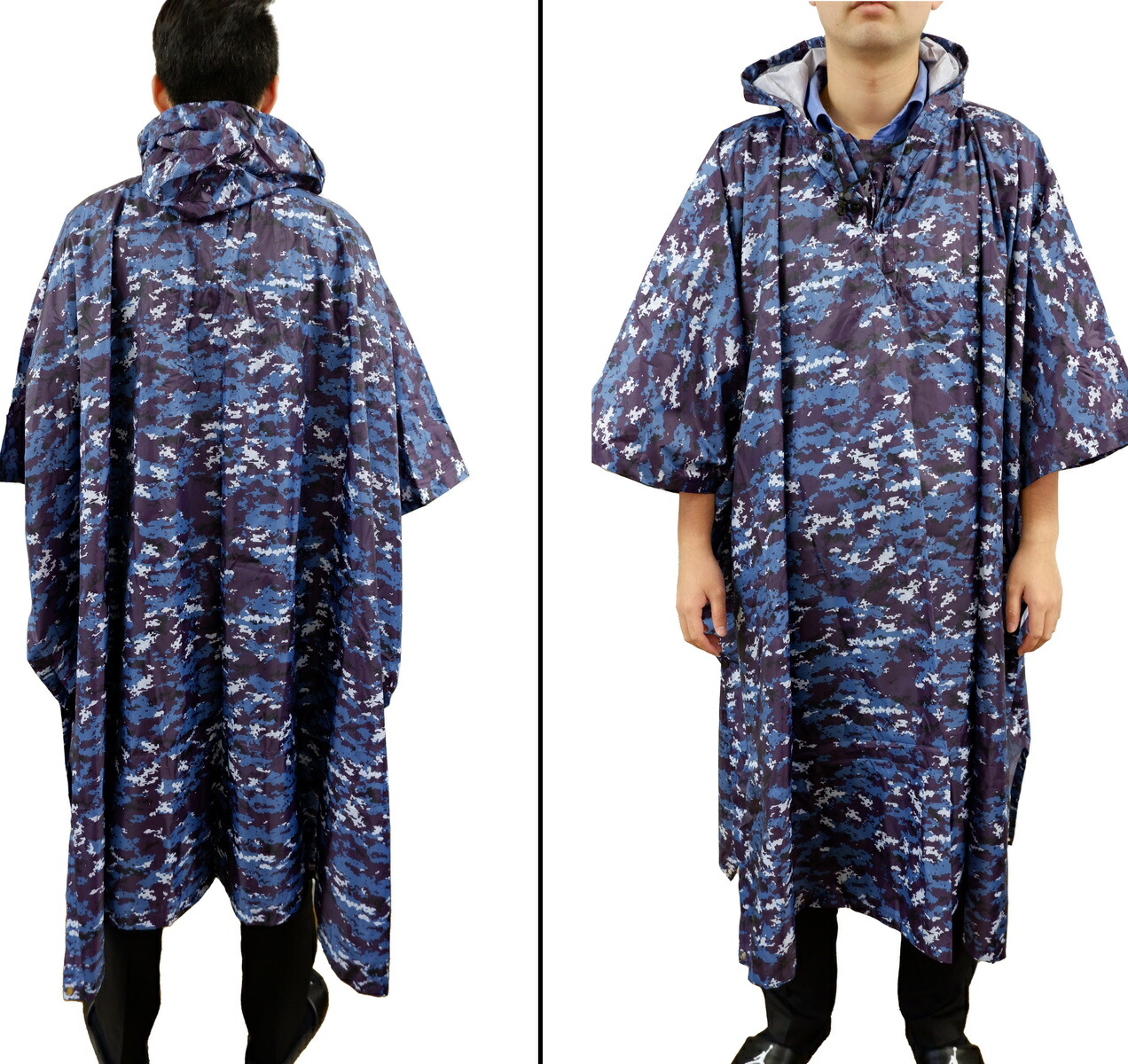楽天市場】海上自衛隊 レインコート ポンチョ カモフラ柄 IRC004
