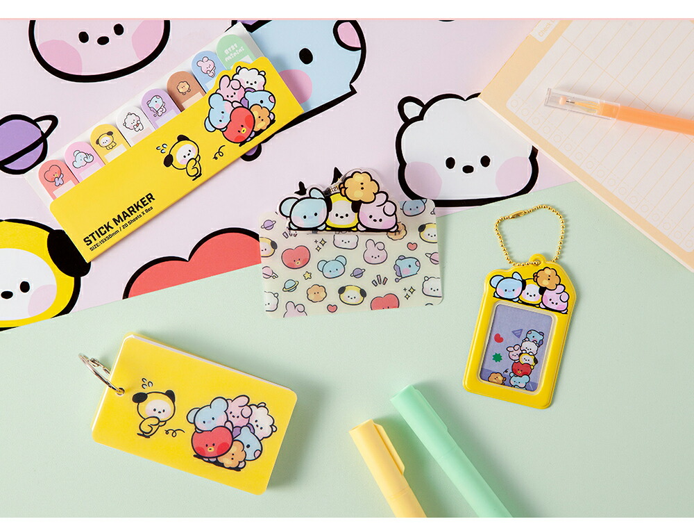 楽天市場】BT21 Acrylic Clip Magnet【送料無料】アクリルクリップ