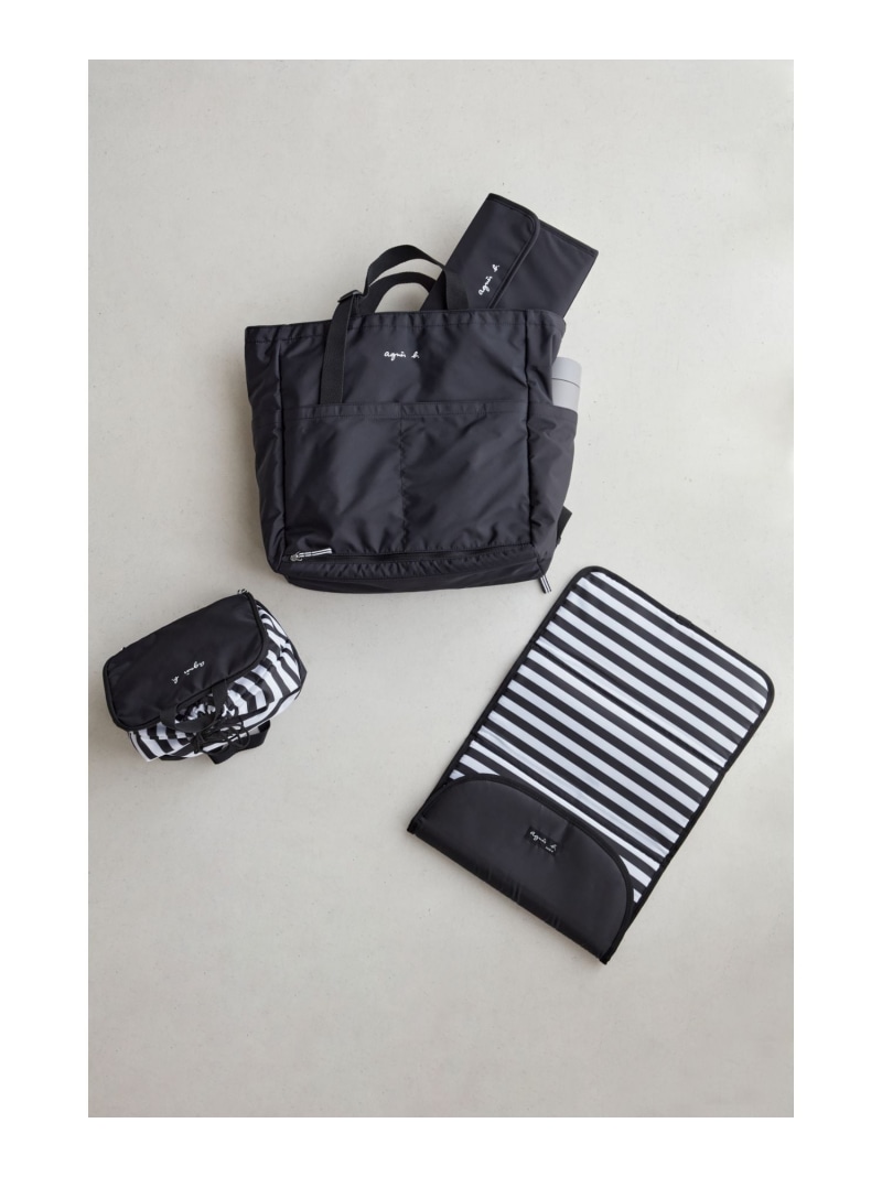 楽天市場】ロゴ ペアレンツバッグ マザーズバッグ agnes b. ENFANT