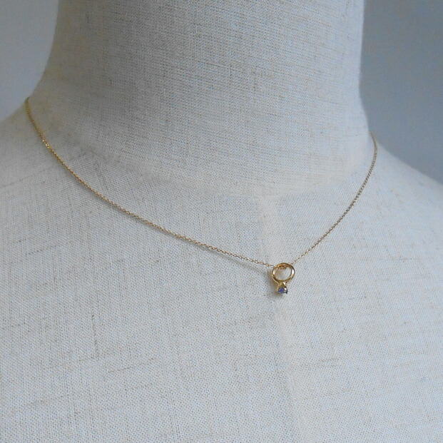 楽天市場】【刻印無料】K18 ベビーリング ペンダントトップ 誕生石 18K