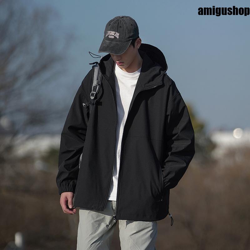 楽天市場】マウンテンパーカー メンズ ウィンドブレーカー フード付け