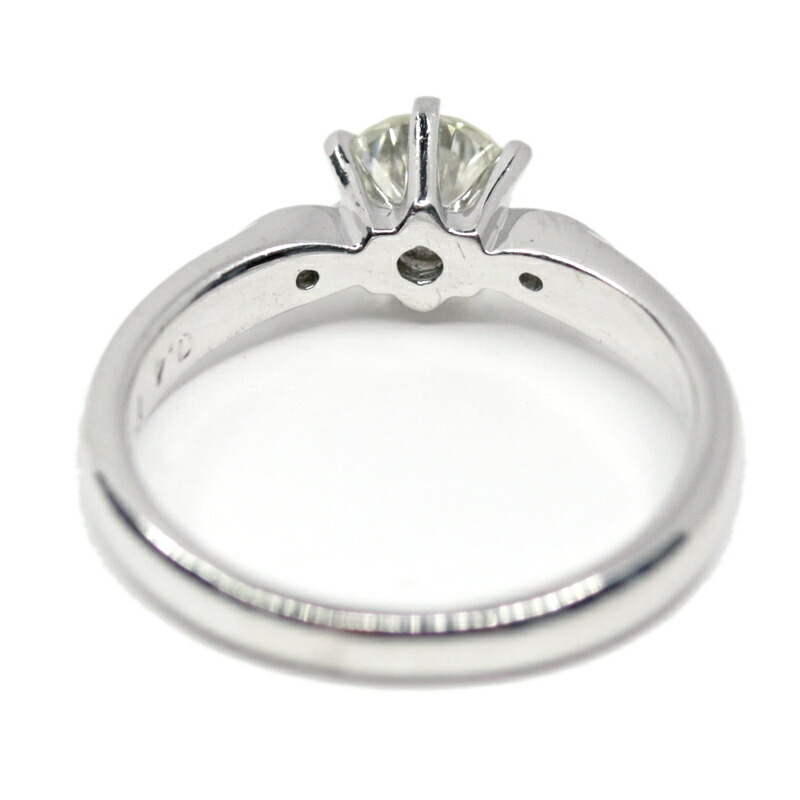 楽天市場】メインダイヤモンド 0.497ct (L I1) リング 7.5号 PT900