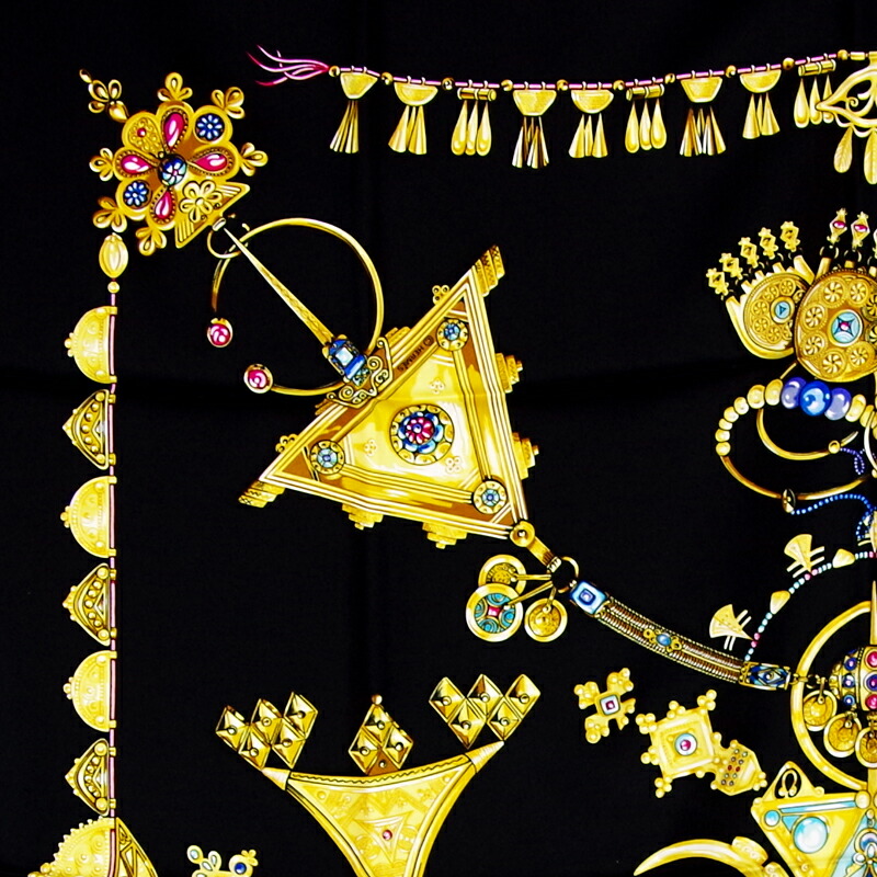 楽天市場】【ｾｰﾙ】【HERMES】エルメス カレ 90 スカーフ 砂漠の