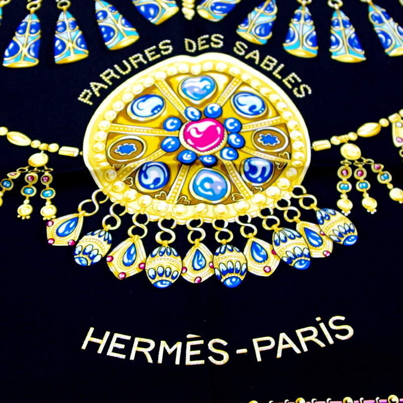 楽天市場】【ｾｰﾙ】【HERMES】エルメス カレ 90 スカーフ 砂漠の