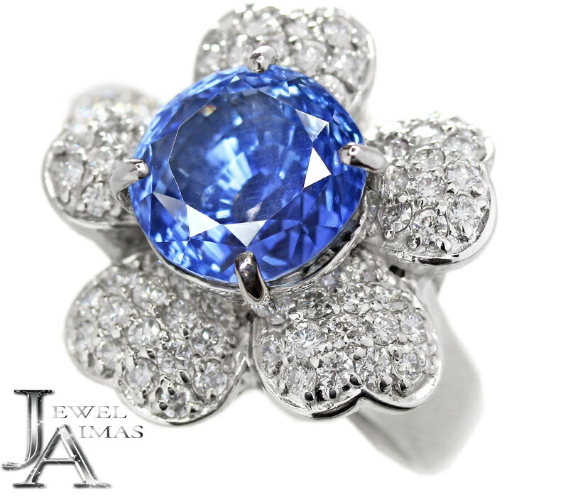 楽天市場】スリランカ産非加熱コーンフラワーブルーサファイア 11.81ct