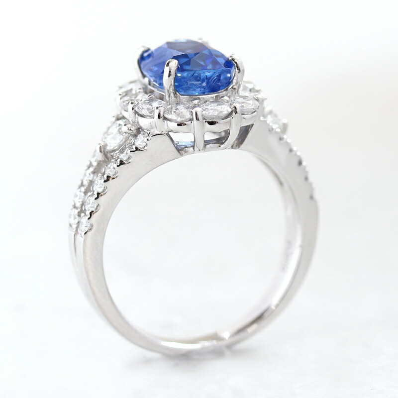 楽天市場】スリランカ産非加熱コーンフラワーブルーサファイア 2.88ct