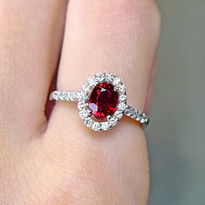 楽天市場】【ｾｰﾙ】非加熱ルビー 1.04ct リング 12号 PT900 プラチナ