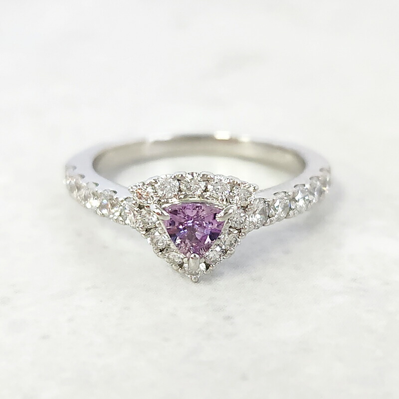 楽天市場】【ｾｰﾙ】ピンクタンザ 0.41ct リング 12号 PT950 プラチナ